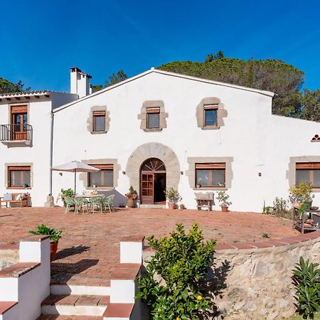La Terraza - Grosszuegiges Appartment In Katalanischer Masia Sant Iscle De Vallalta Dış mekan fotoğraf