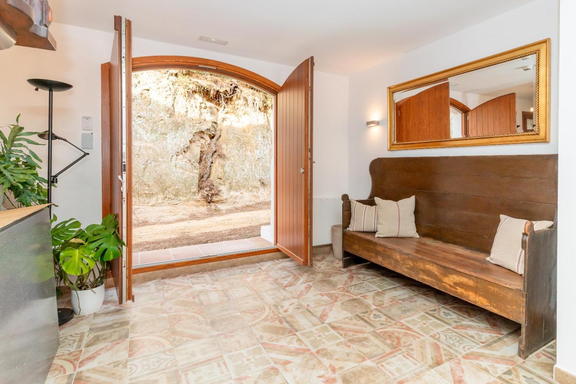 La Terraza - Grosszuegiges Appartment In Katalanischer Masia Sant Iscle De Vallalta Dış mekan fotoğraf